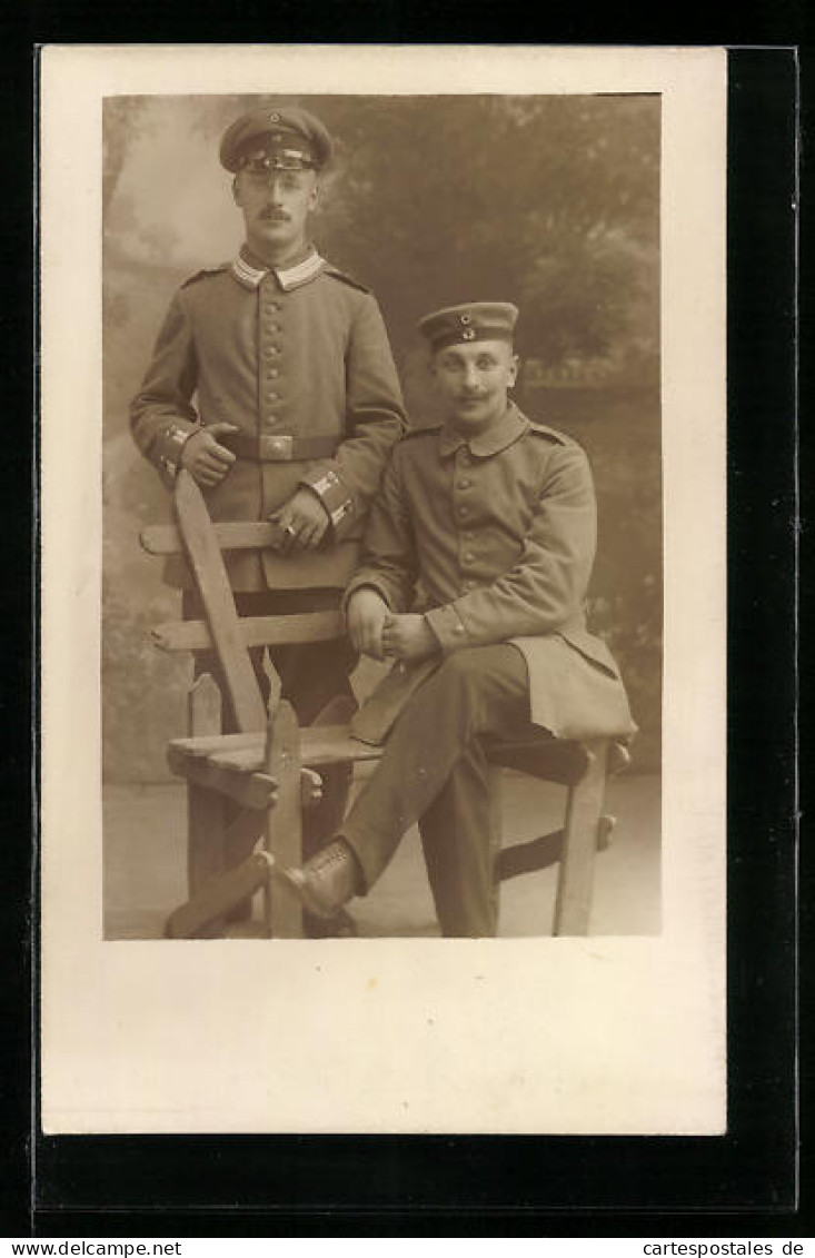 AK Deutsche Soldaten In Uniform  - Guerre 1914-18