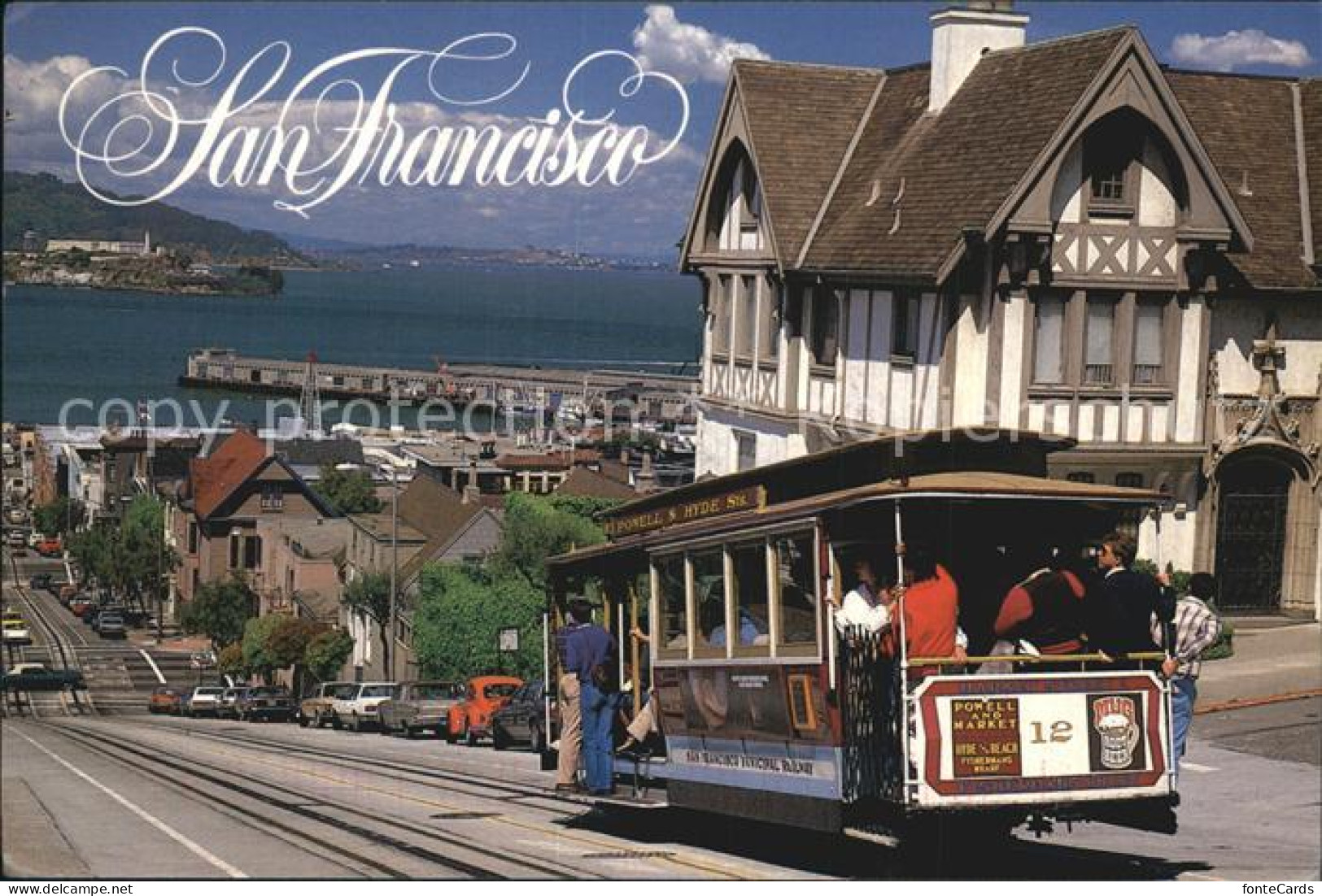 72582797 San_Francisco_California Cable Car - Andere & Zonder Classificatie