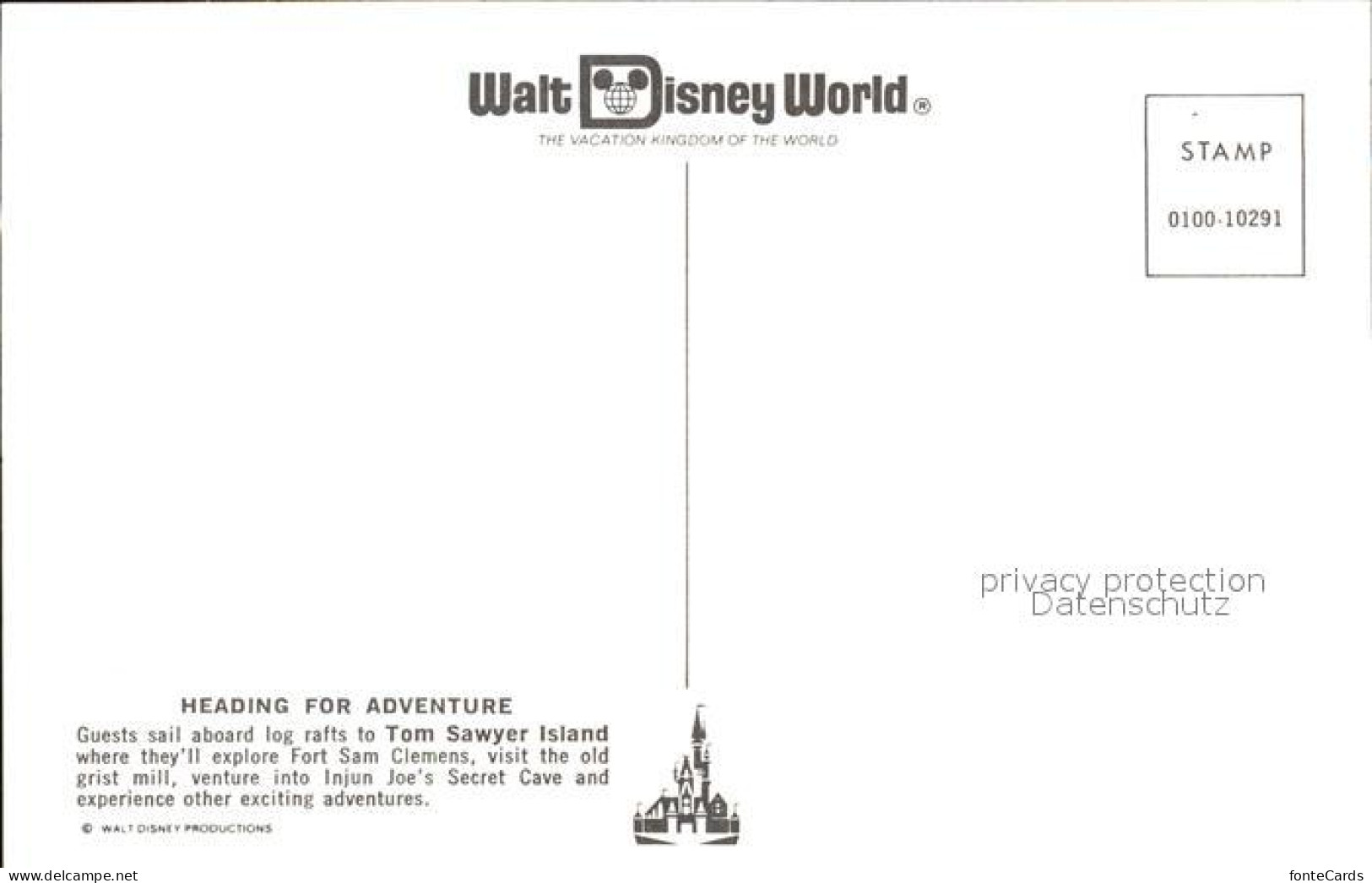 72582761 Walt_Disney_World Heading For Adventure - Altri & Non Classificati