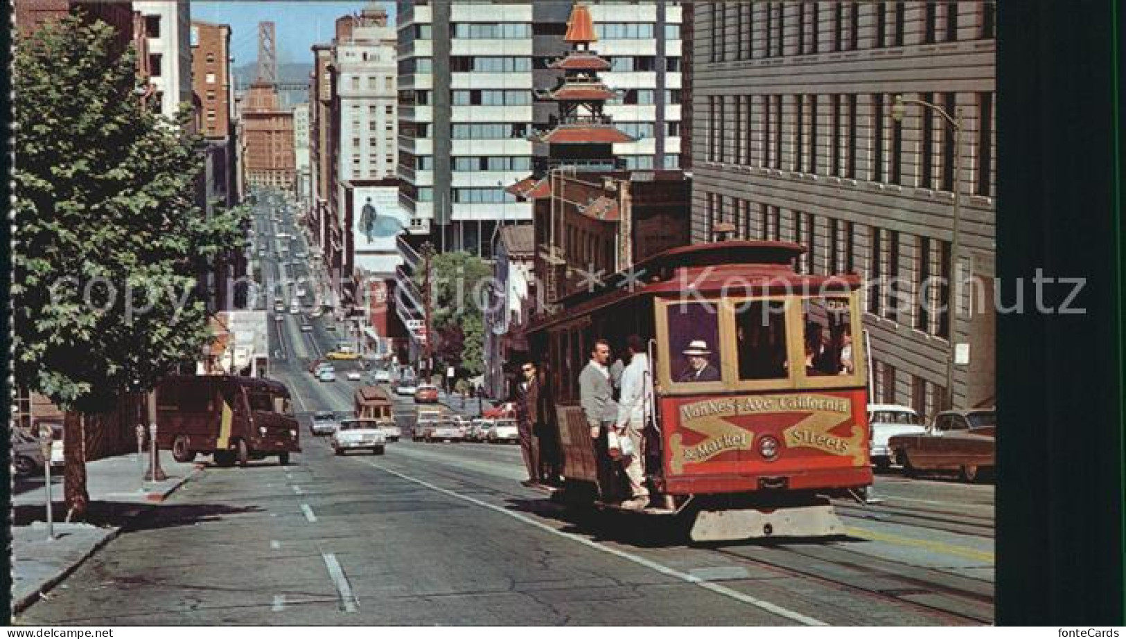 72582746 San_Francisco_California Cable Car California Street - Other & Unclassified