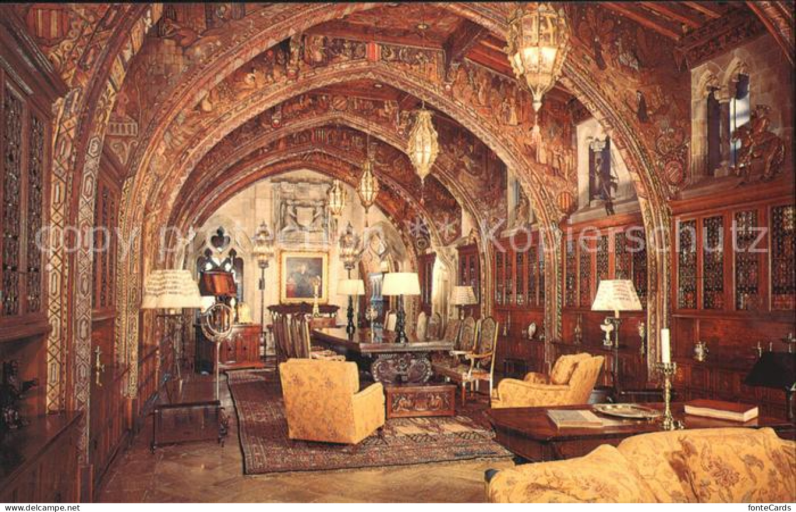 72582239 San_Simeon State Historical Monument Gothic Study - Autres & Non Classés