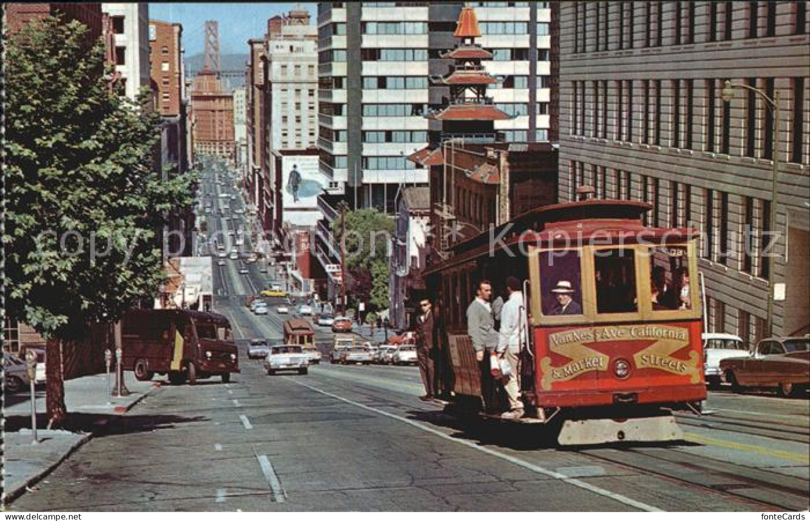 72582229 San_Francisco_California Cable Car California Street - Other & Unclassified