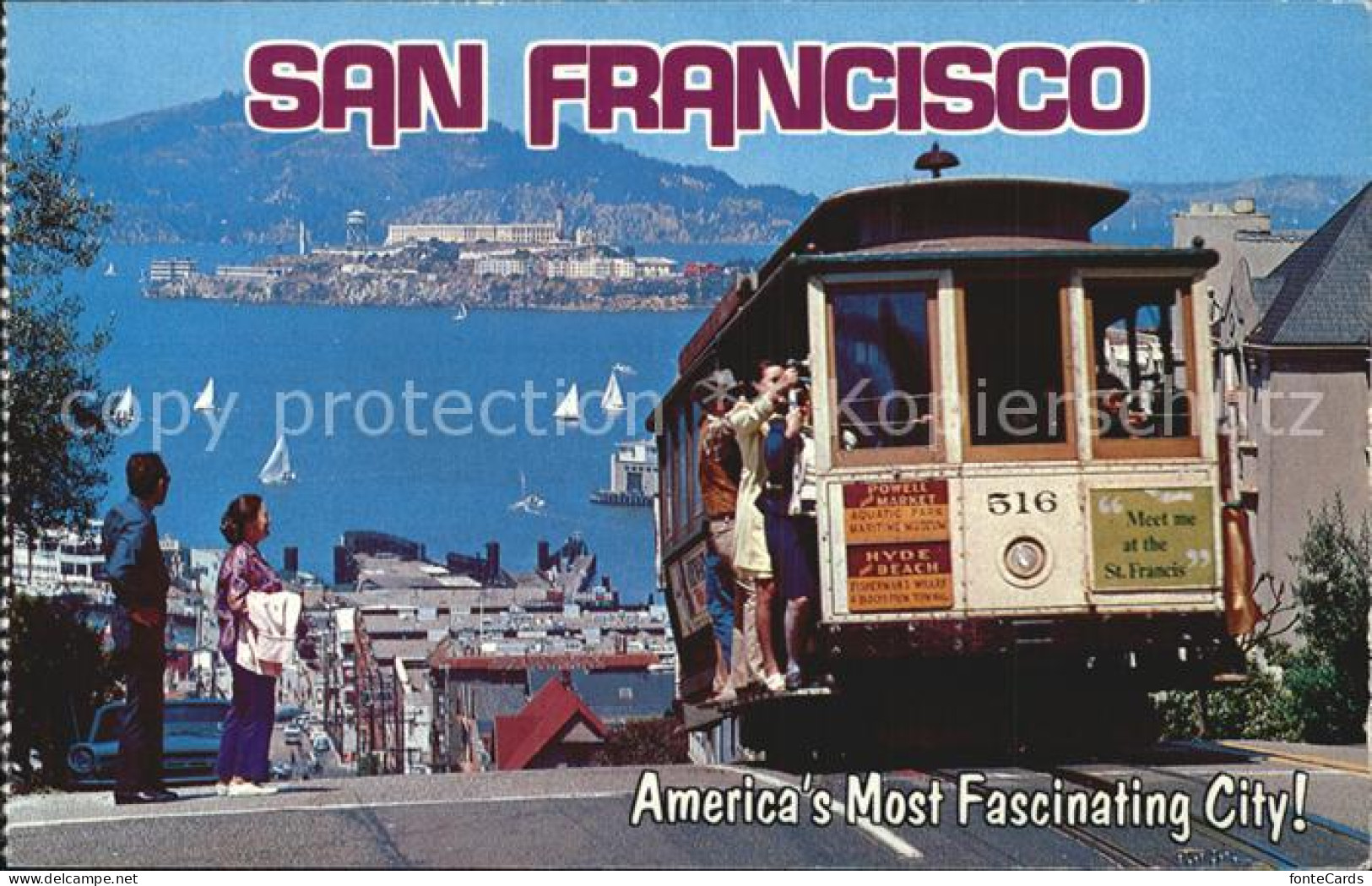 72582224 San_Francisco_California Cable Car Hyde Street - Other & Unclassified