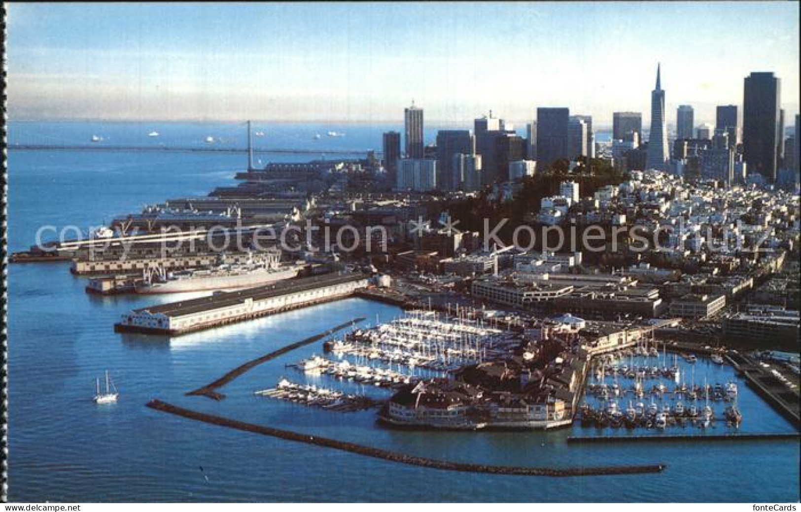 72582219 San_Francisco_California Fliegeraufnahme Bay Pier 39 - Otros & Sin Clasificación
