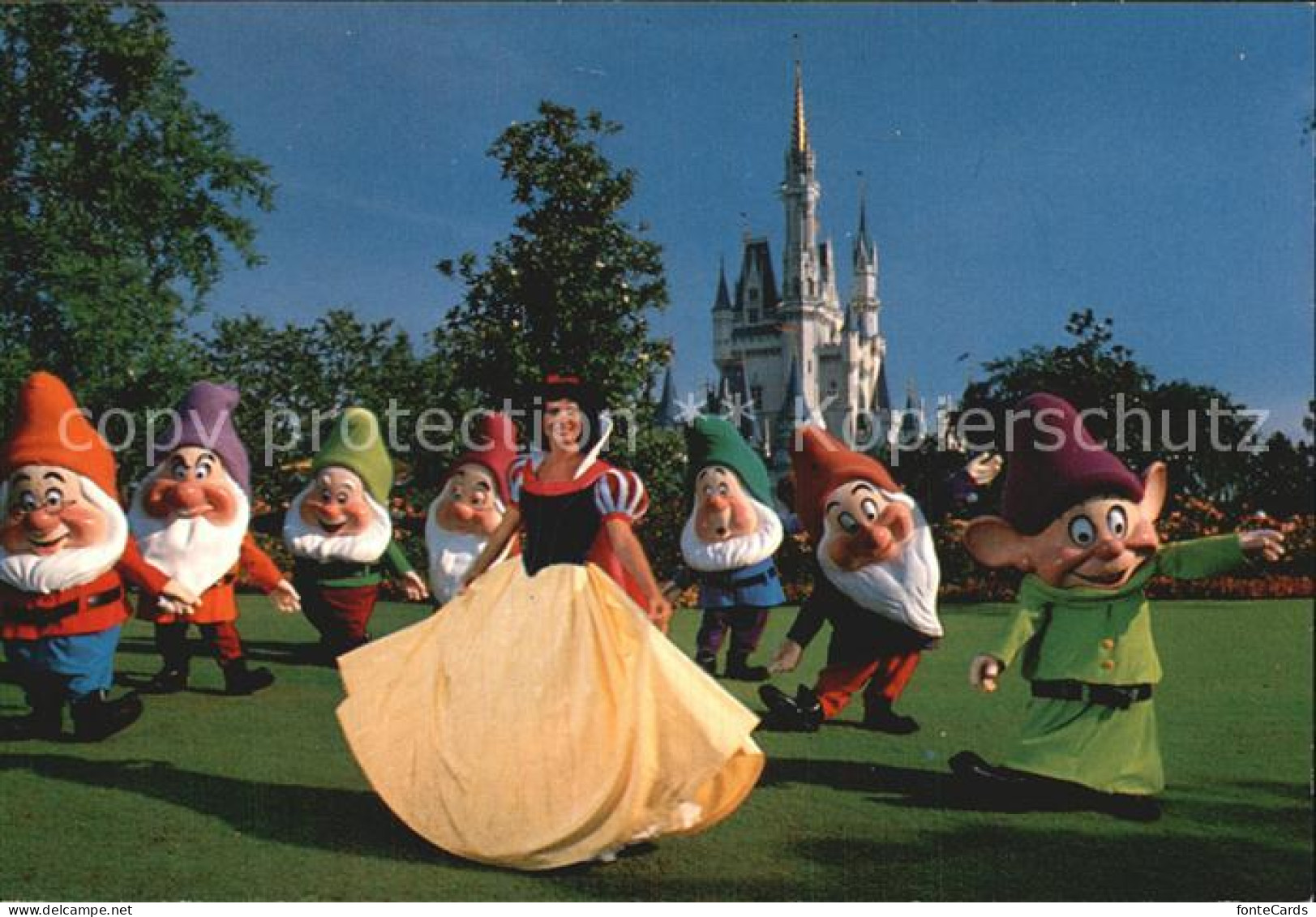 72582196 Walt_Disney_World Schneewittchen Und Die Sieben Zwerge - Other & Unclassified