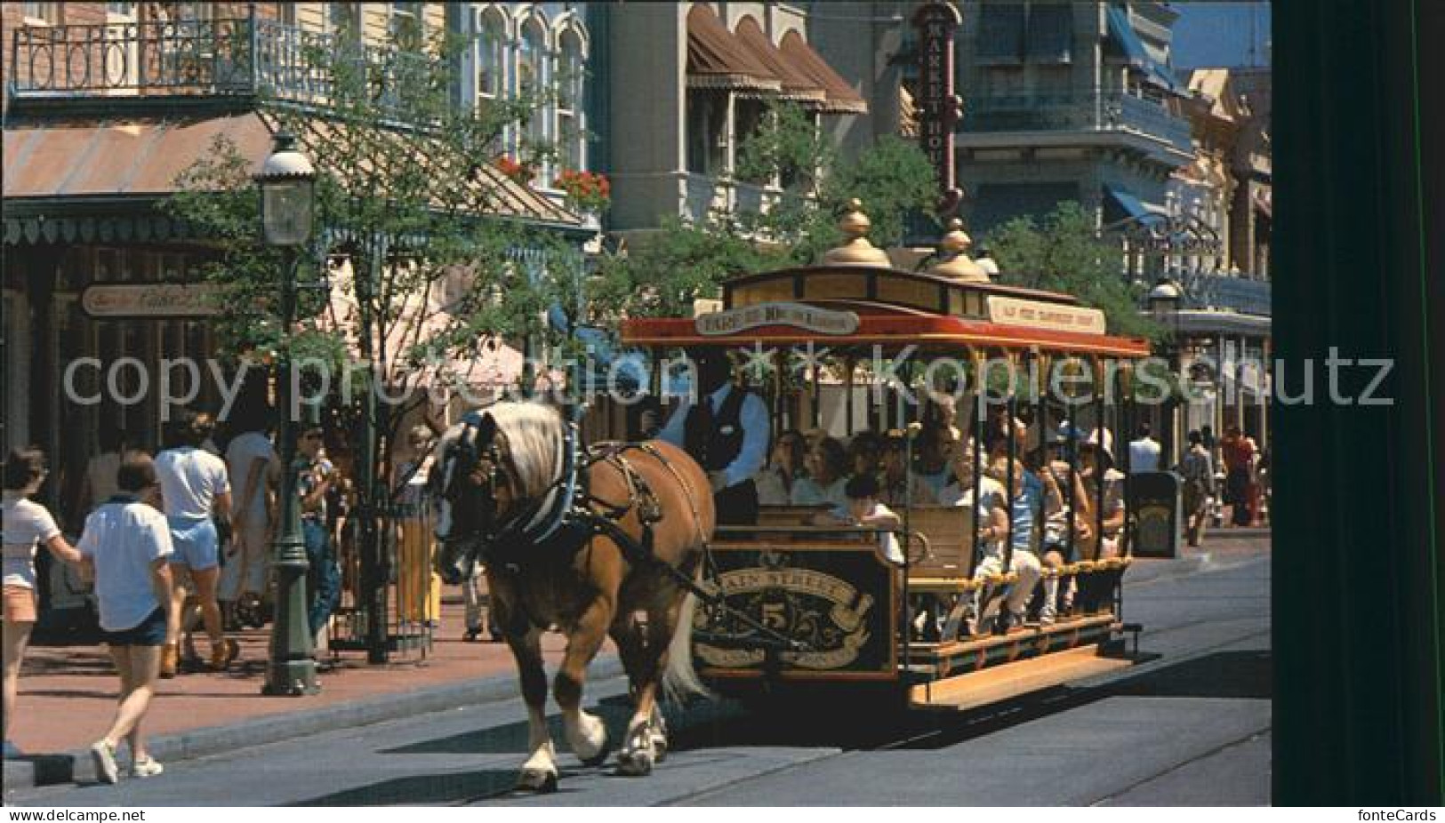 72582194 Walt_Disney_World Trolley Ride Main Street - Other & Unclassified