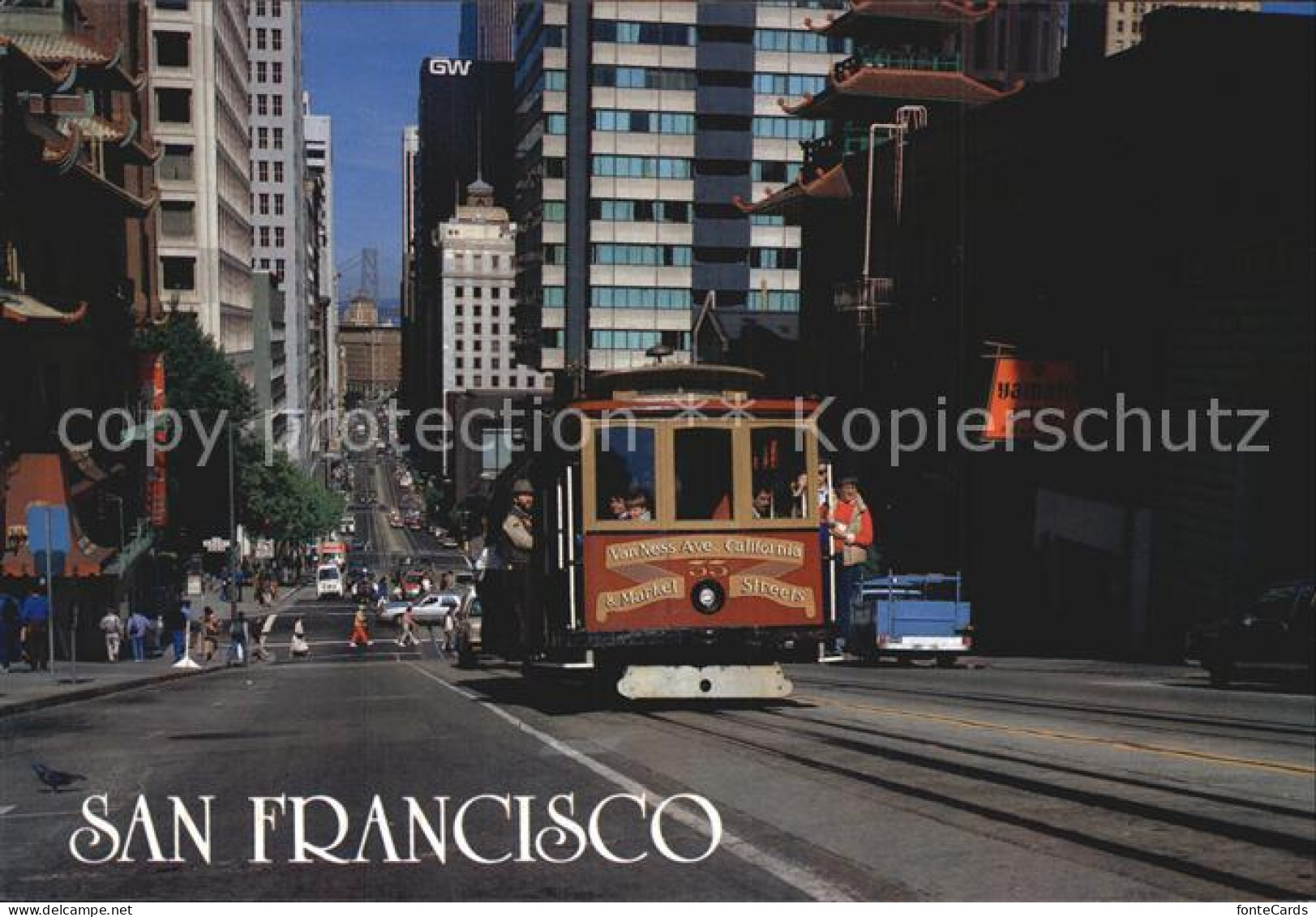 72581878 San_Francisco_California Cable Car - Sonstige & Ohne Zuordnung