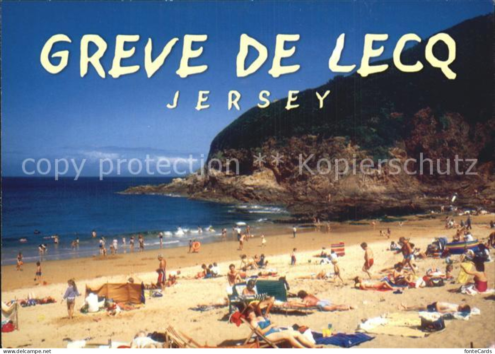 72581550 Jersey United Kingdom Greve De Lecq Strand  Jersey United Kingdom - Autres & Non Classés