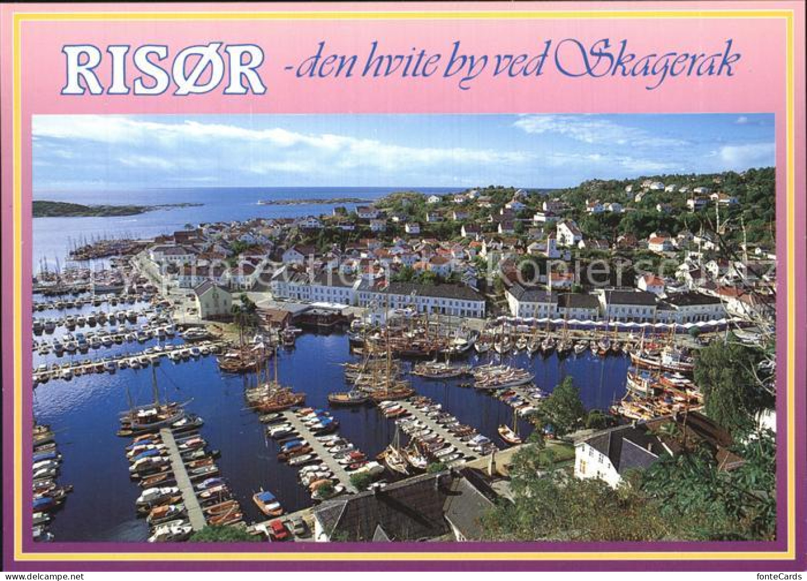 72580157 Risor Den Hvite By Ved Skagerak Risor - Norvège
