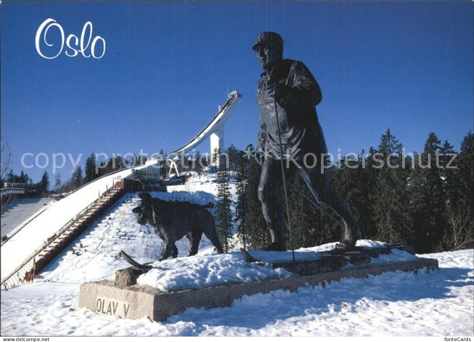 72580121 Oslo Norwegen Homenkollen Ski Jump Oslo - Noruega