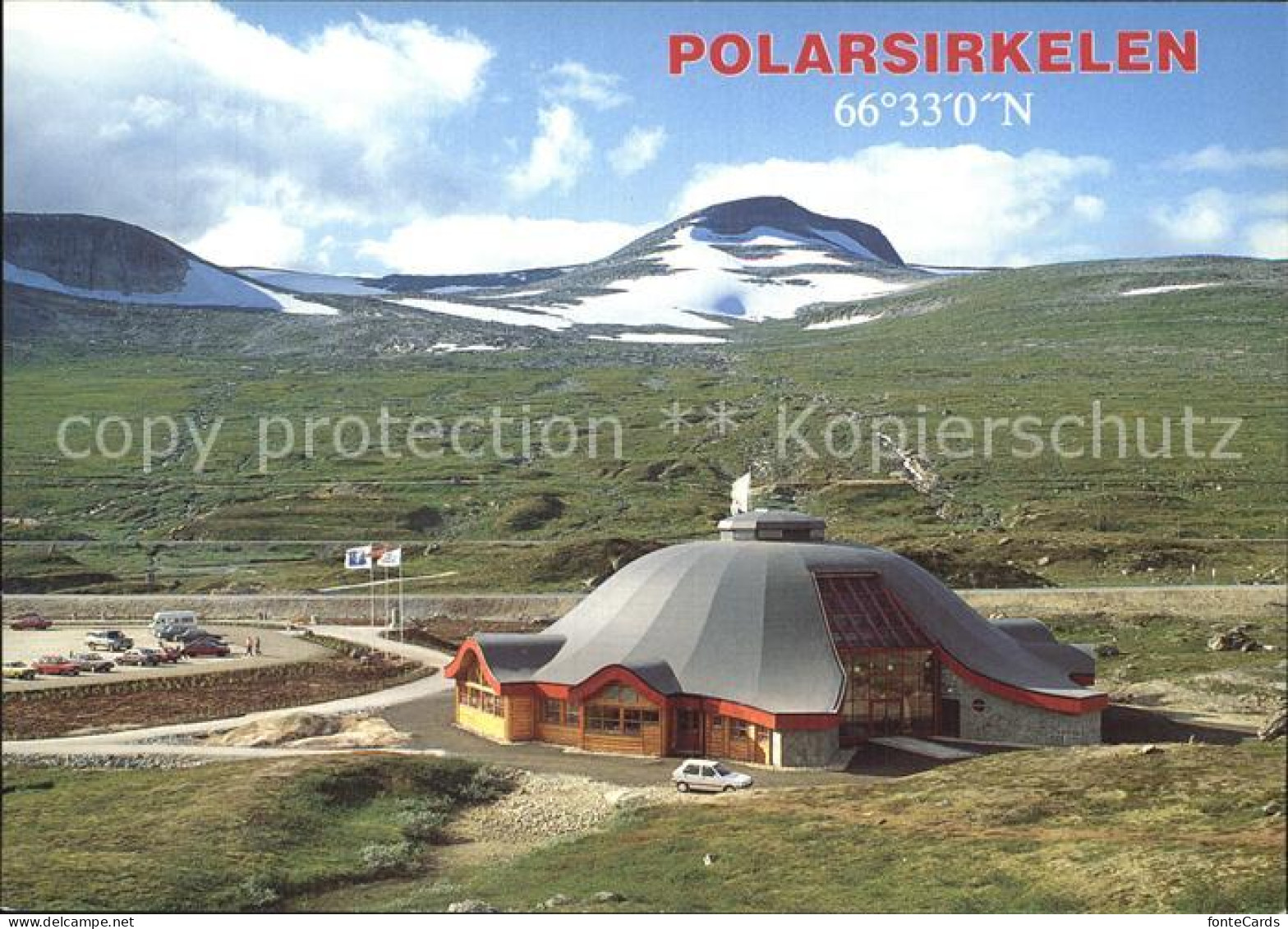 72580098 Norwegen Norge Polarsirkelen Saltfjellet Polarsirkelsenteret Norwegen - Noruega
