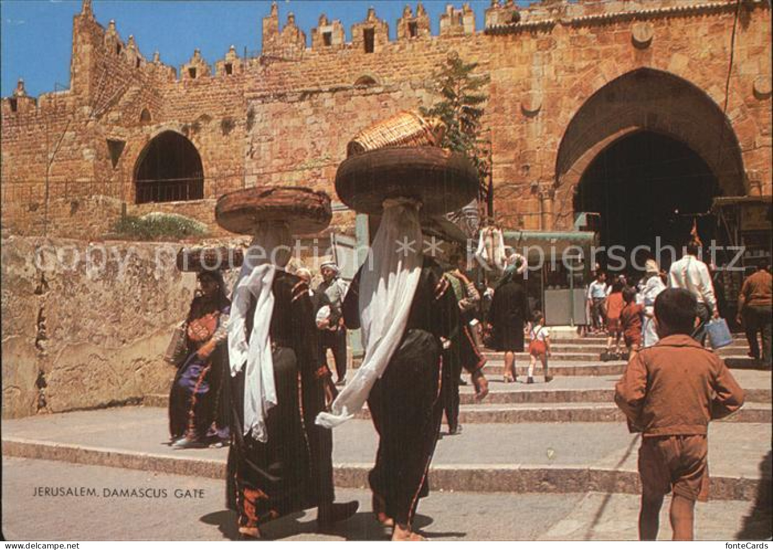 72579284 Jerusalem Yerushalayim Damaskus Gate Israel - Israel