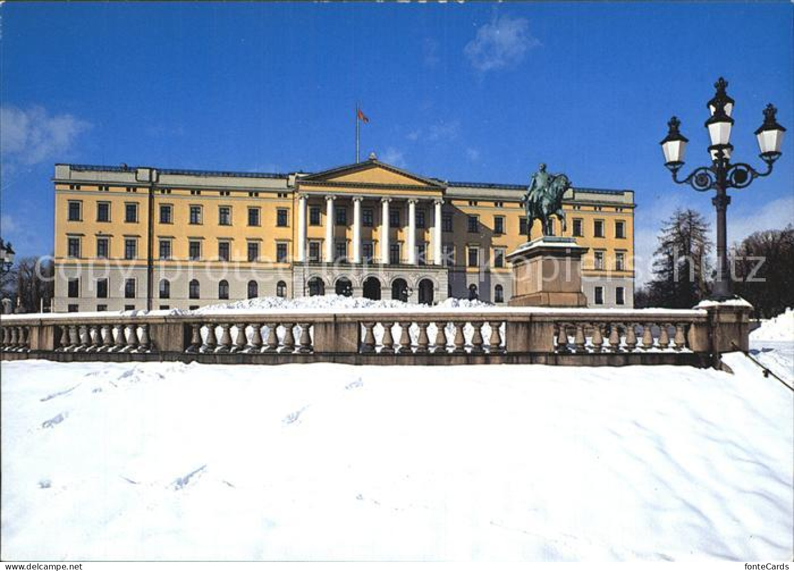 72576587 Oslo Norwegen Slottet Schloss Oslo - Norwegen