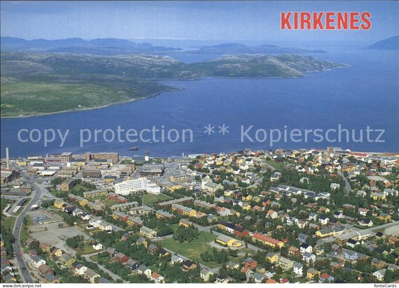 72576550 Kirkenes Fliegeraufnahme Norwegen - Norwegen