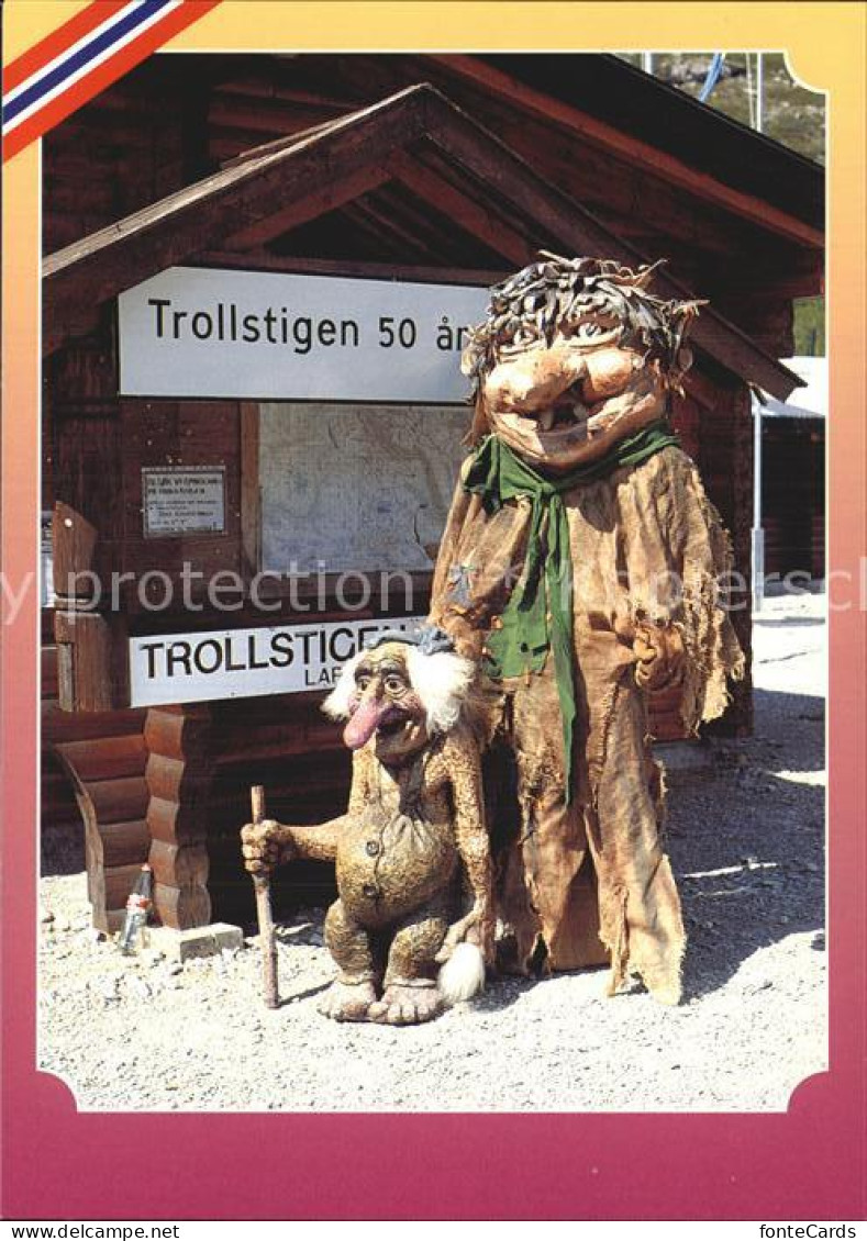 72576531 Trollstigen Norge Trollet Trollstigen - Norway