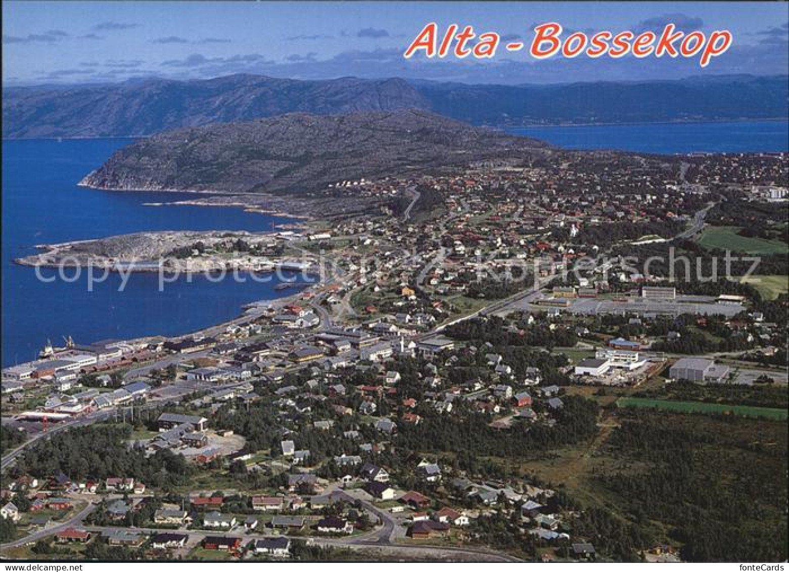 72576467 Bossekop Sett Fra Fly Fliegeraufnahme Aalesund - Norwegen