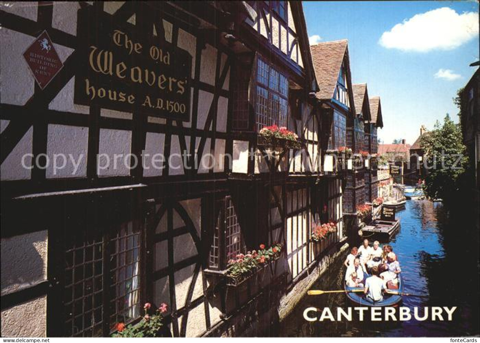 72574639 Canterbury Kent Old Weavers Kanal Boot  - Altri & Non Classificati