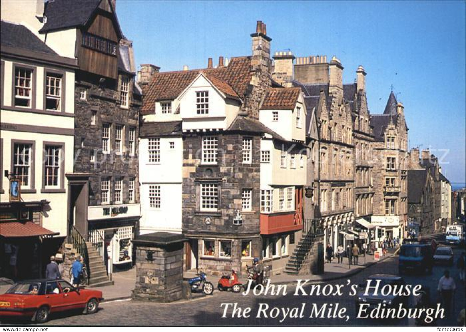 72571605 Edinburgh The Royal Mile John Knoxs House Edinburgh - Andere & Zonder Classificatie