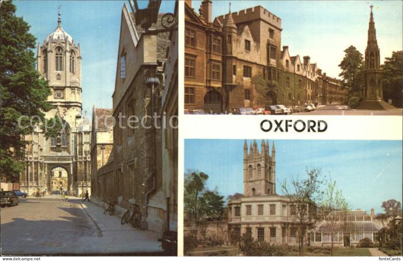72570454 Oxford Oxfordshire Tom Tower Christ Church Balliol College Botanic Gard - Autres & Non Classés