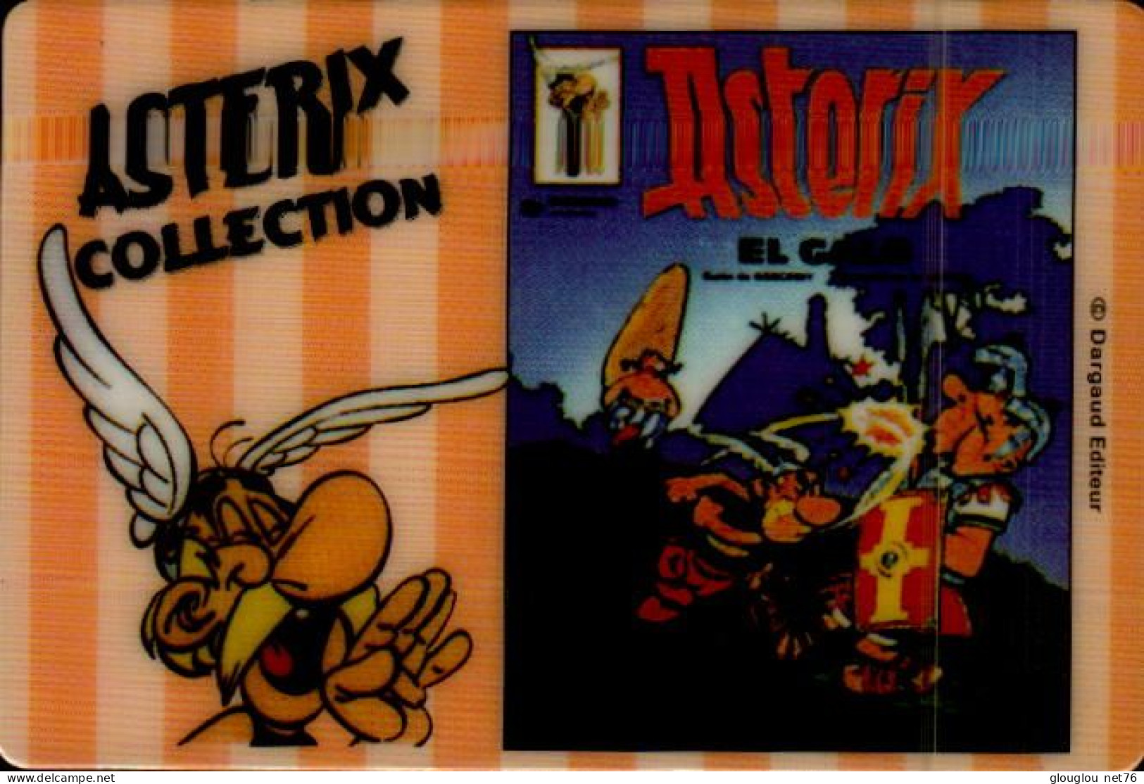 TELECARTE ETRANGERE....ASTERIX.. - Comics