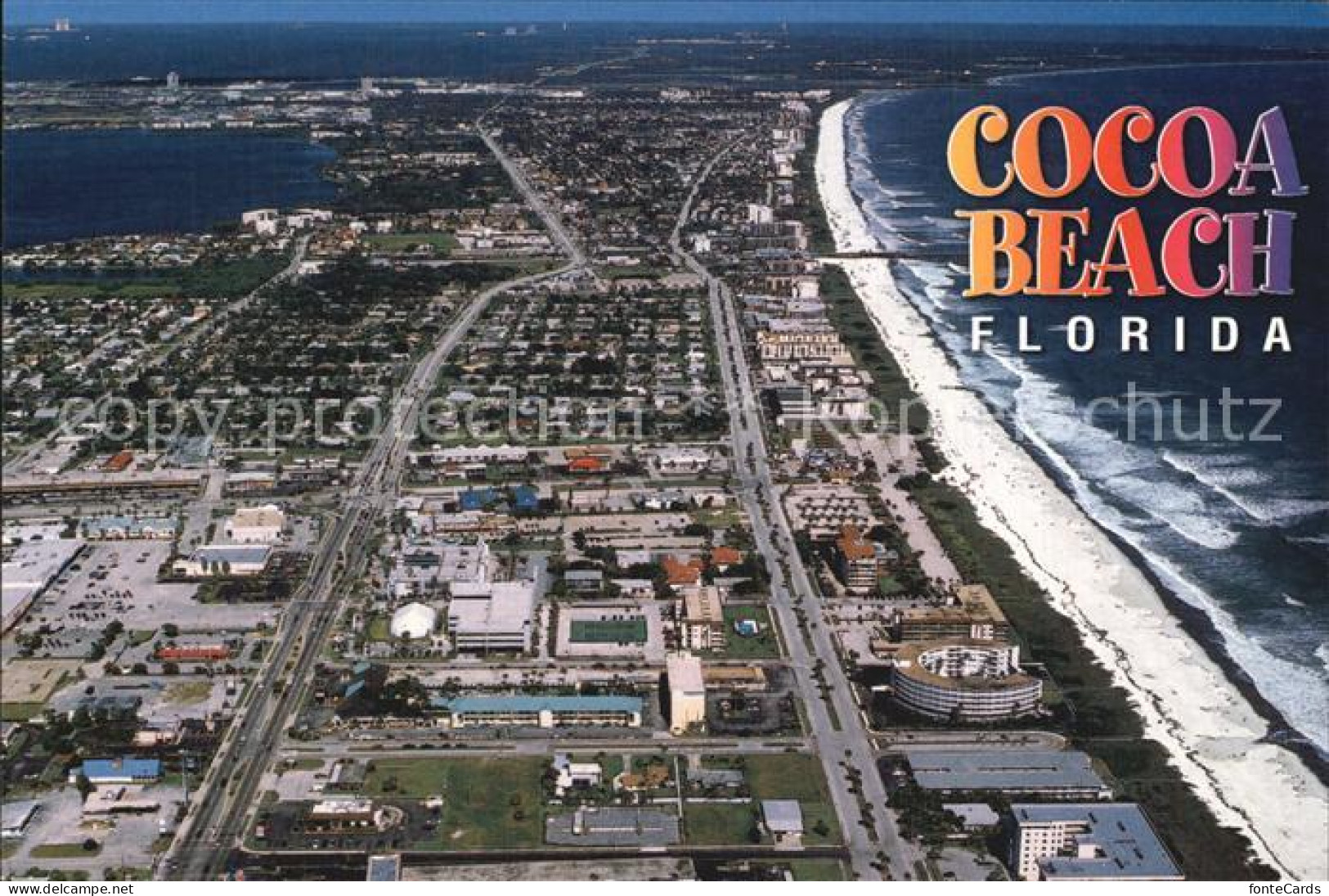 72566009 Florida_US-State Cocoa Beach Atlantic Towers Of Kennedy Space Center Ai - Otros & Sin Clasificación