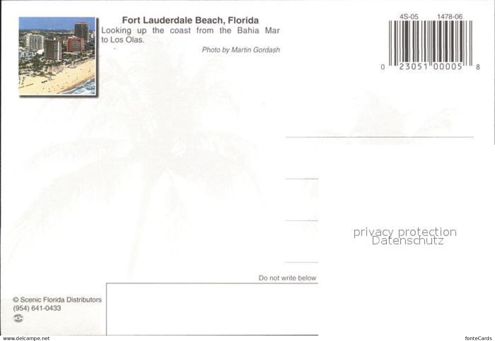 72565993 Fort_Lauderdale Beach Bahia Mar Air View - Sonstige & Ohne Zuordnung