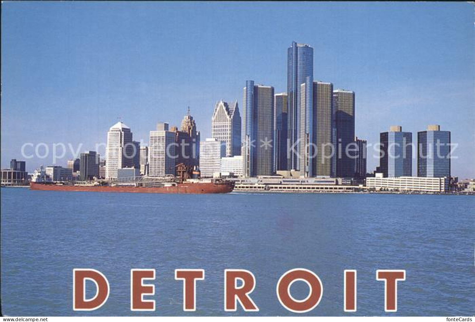 72565290 Detroit_Michigan Skyline  - Otros & Sin Clasificación