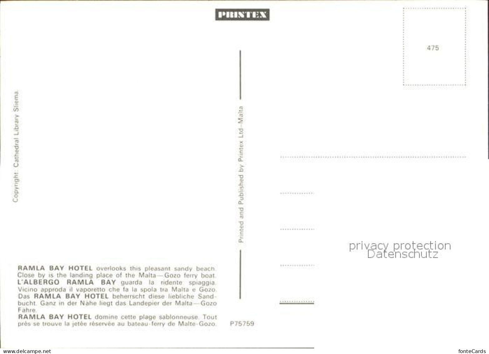 72564641 Marfa Ramla Bay - Otros & Sin Clasificación