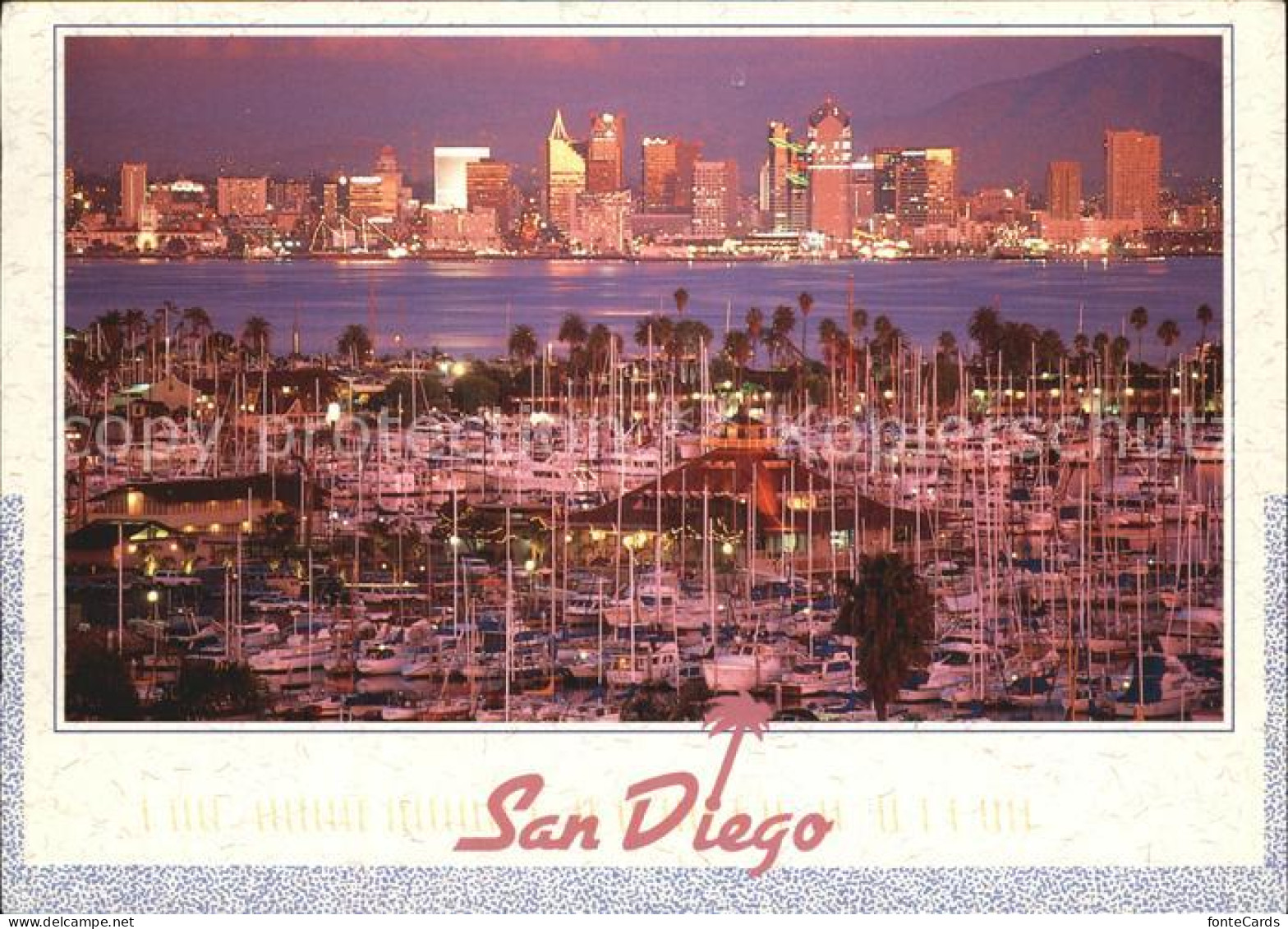 72564587 San_Diego_California Skyline Hafen - Sonstige & Ohne Zuordnung