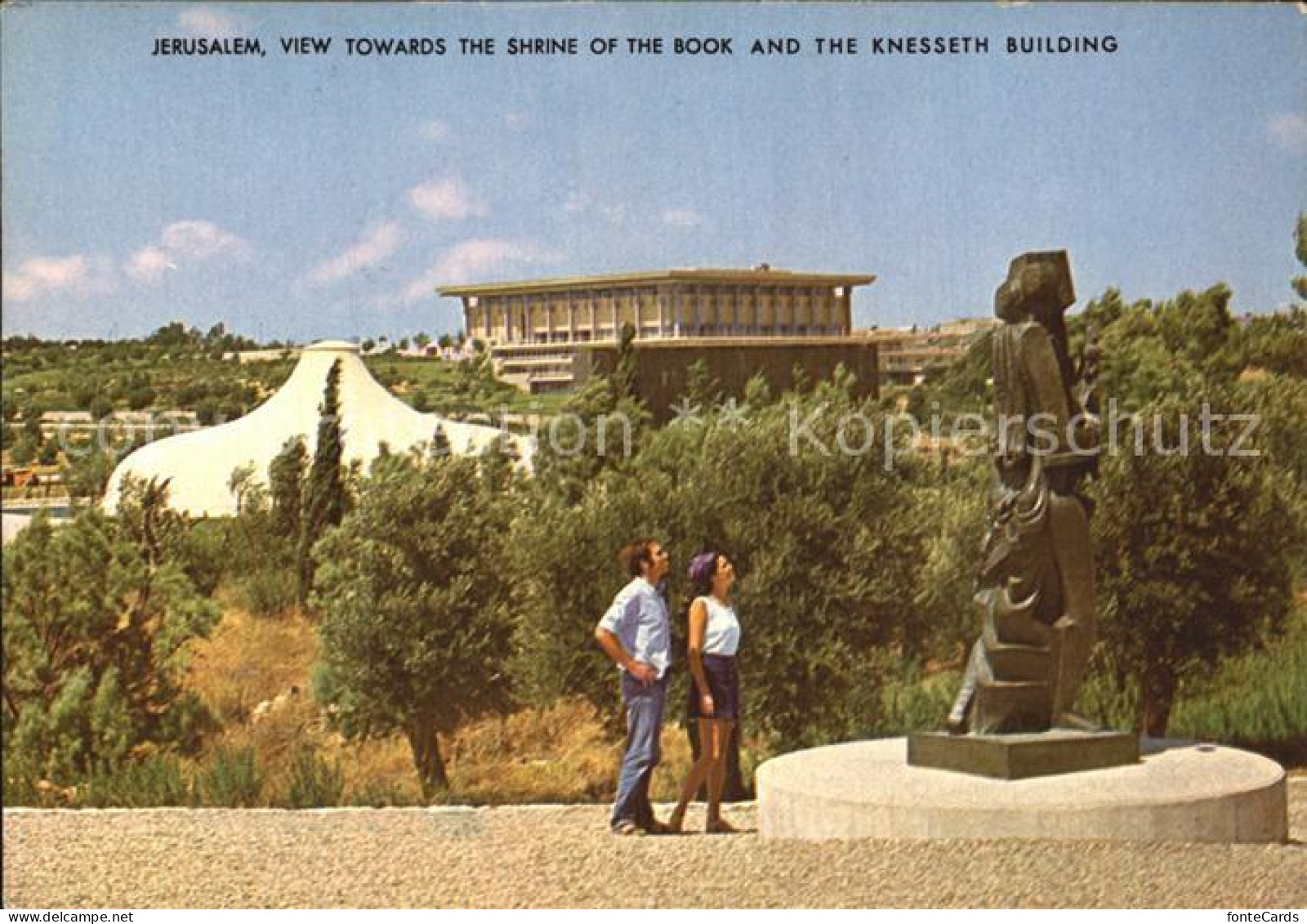 72564479 Jerusalem Yerushalayim Shrine Of The Book Knesseth Building Israel - Israel