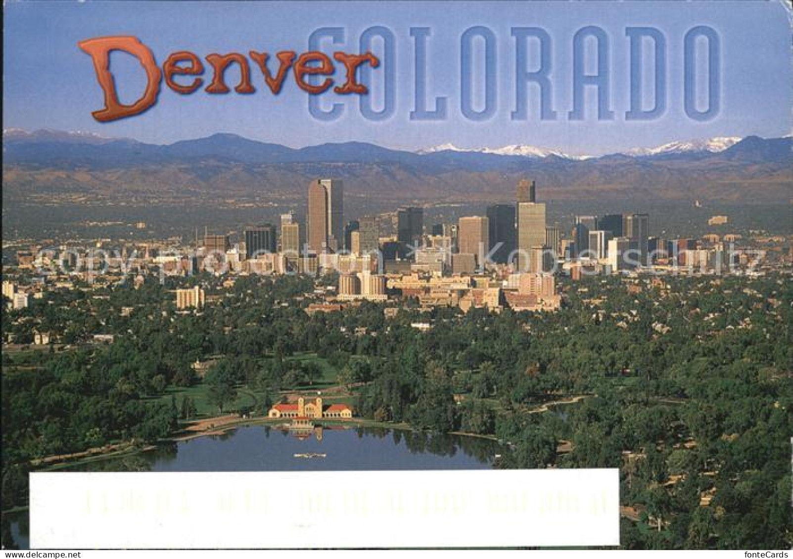 72562918 Denver Colorado Stadtansicht Rocky Mountains  Denver Colorado - Other & Unclassified