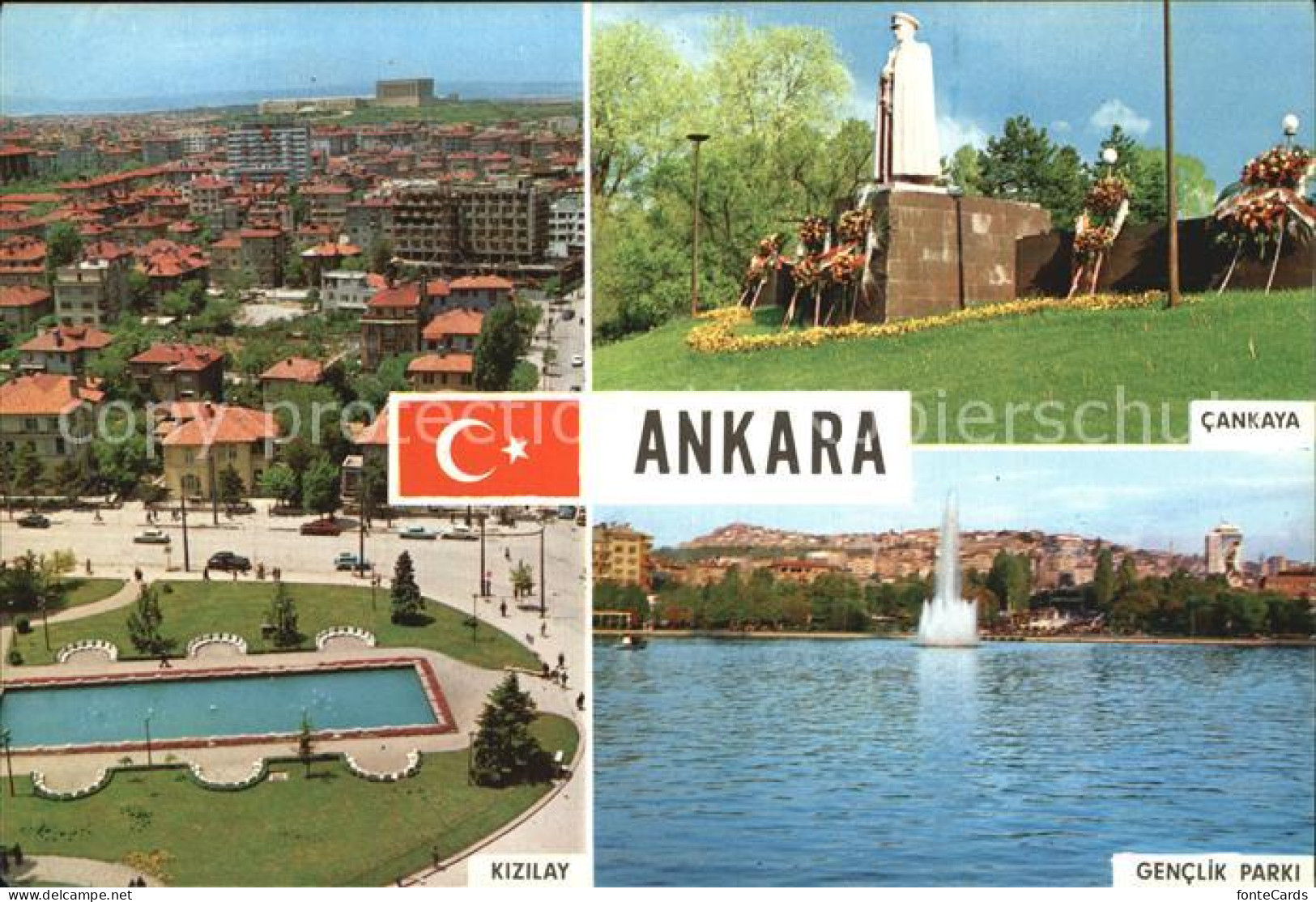 72560556 Ankara Genclik Park Kriegerdenkmal Kizilay Ankara - Turquie