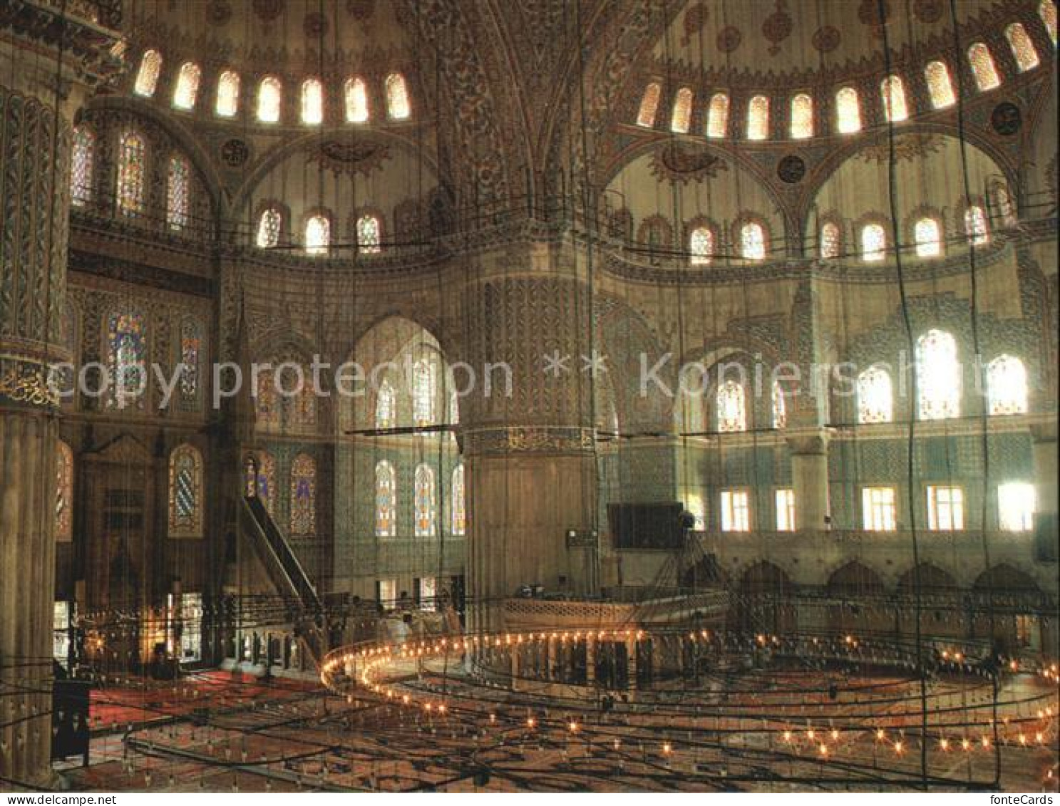 72557066 Istanbul Constantinopel Blaue Moschee Innen Istanbul - Turkije