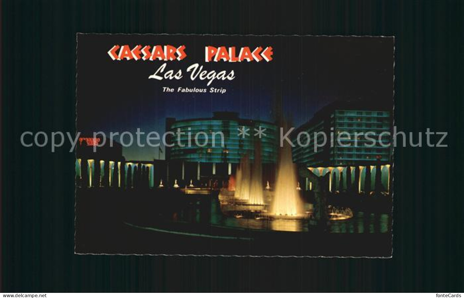 72556411 Las_Vegas_Nevada Ceasers Palace By Night - Other & Unclassified