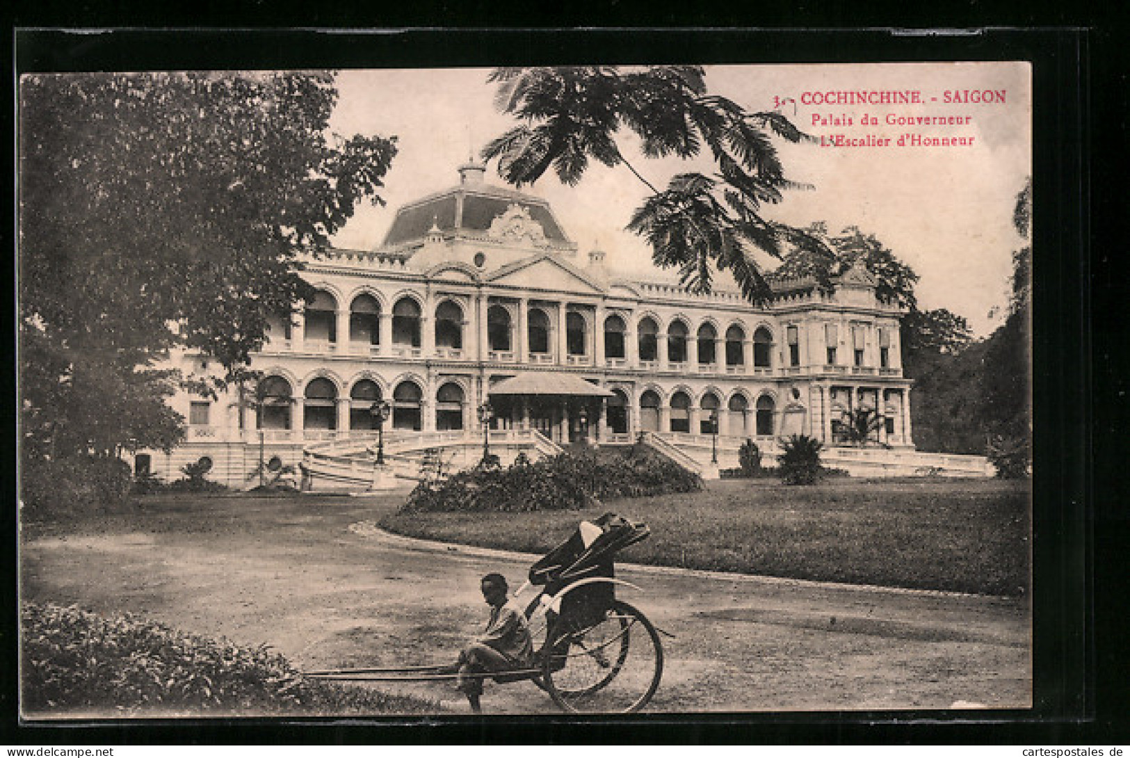 AK Saigon, Palais Du Gouverneur L`Escalier D`Honneur  - Viêt-Nam