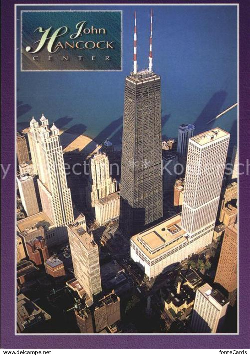 72556363 Chicago_Illinois Fliegeraufnahme John Hancock Center - Andere & Zonder Classificatie