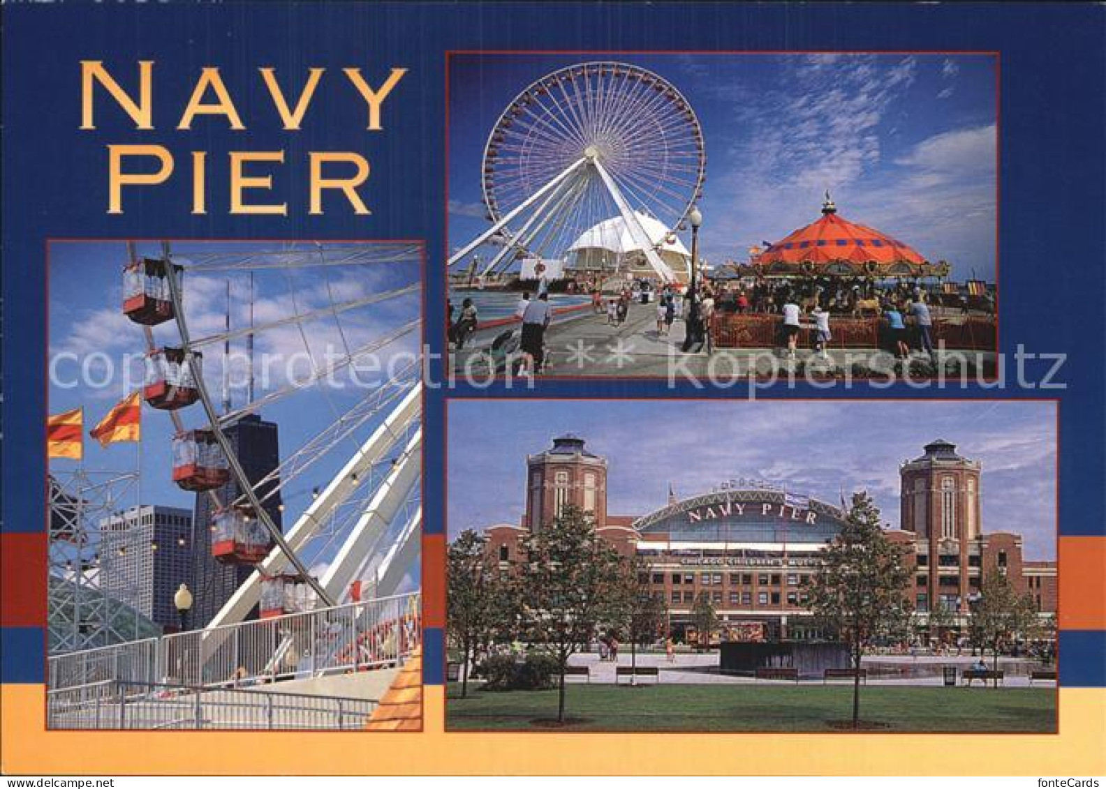 72556362 Chicago_Illinois Navy Pier Riesenrad - Autres & Non Classés