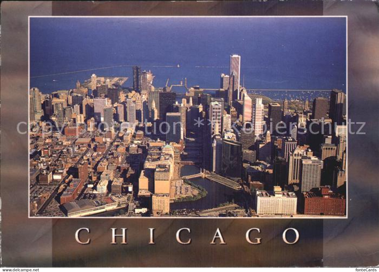 72556357 Chicago_Illinois Fliegeraufnahme - Andere & Zonder Classificatie