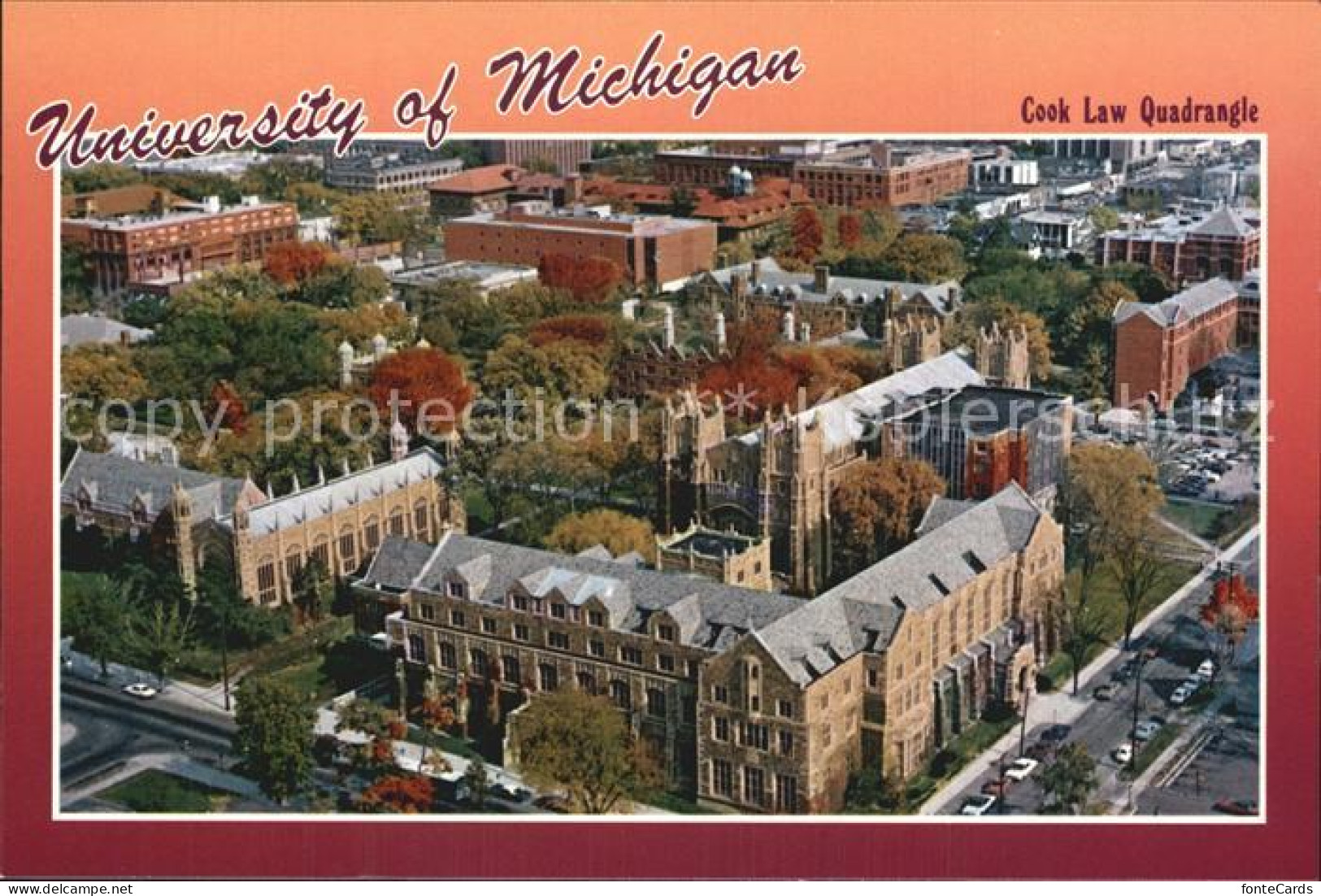 72556335 Ann_Arbor Fliegeraufnahme University Of Michigan - Andere & Zonder Classificatie