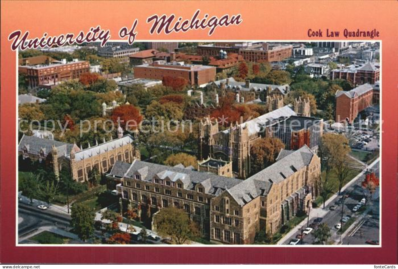 72556335 Ann_Arbor Fliegeraufnahme University Of Michigan - Autres & Non Classés