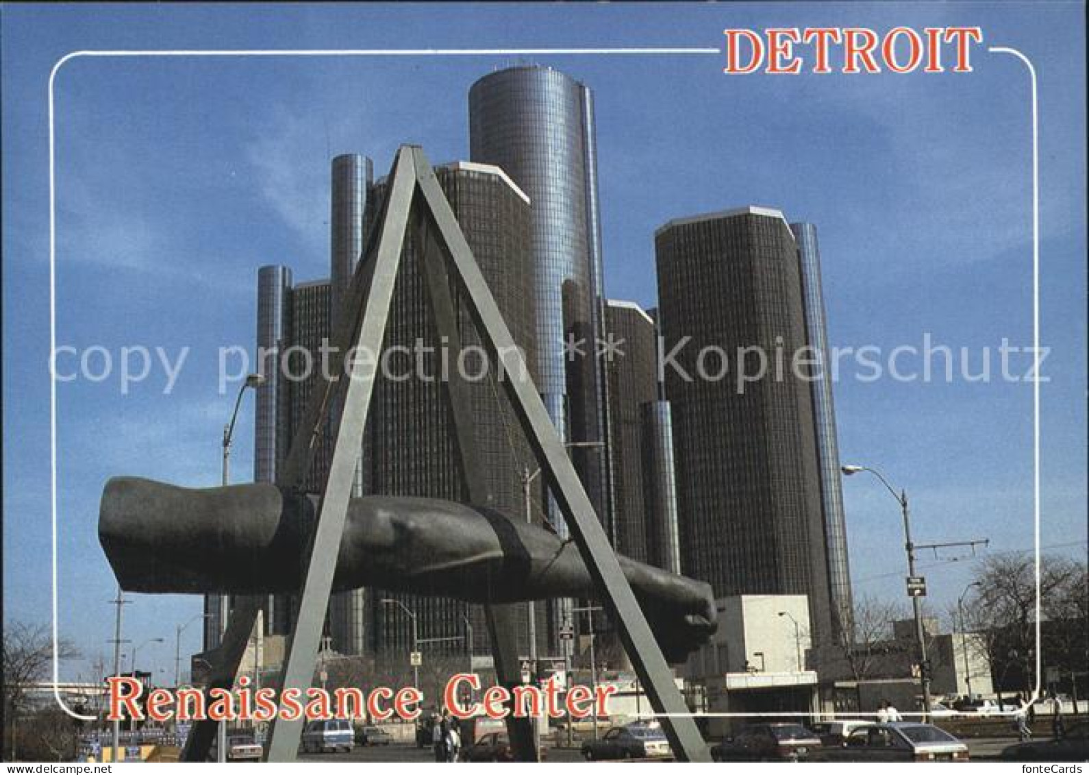 72556325 Detroit_Michigan Renaissance Center - Andere & Zonder Classificatie