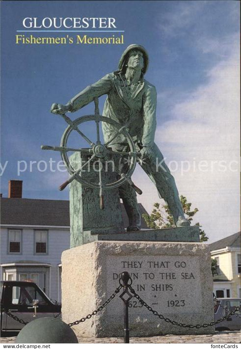 72556302 Gloucester_Massachusetts Fisherman's Memorial - Autres & Non Classés