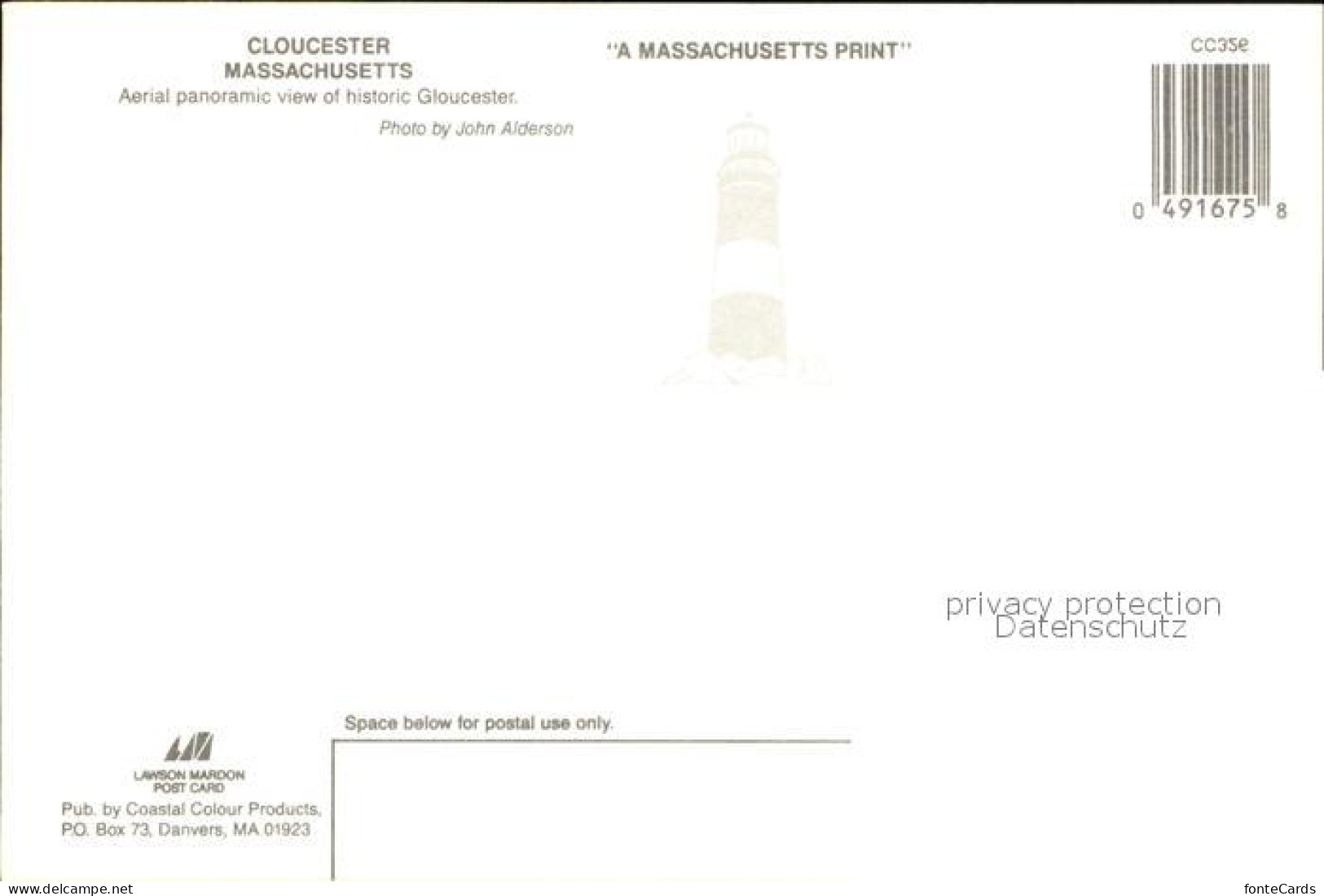 72556296 Gloucester_Massachusetts Fliegeraufnahme - Altri & Non Classificati