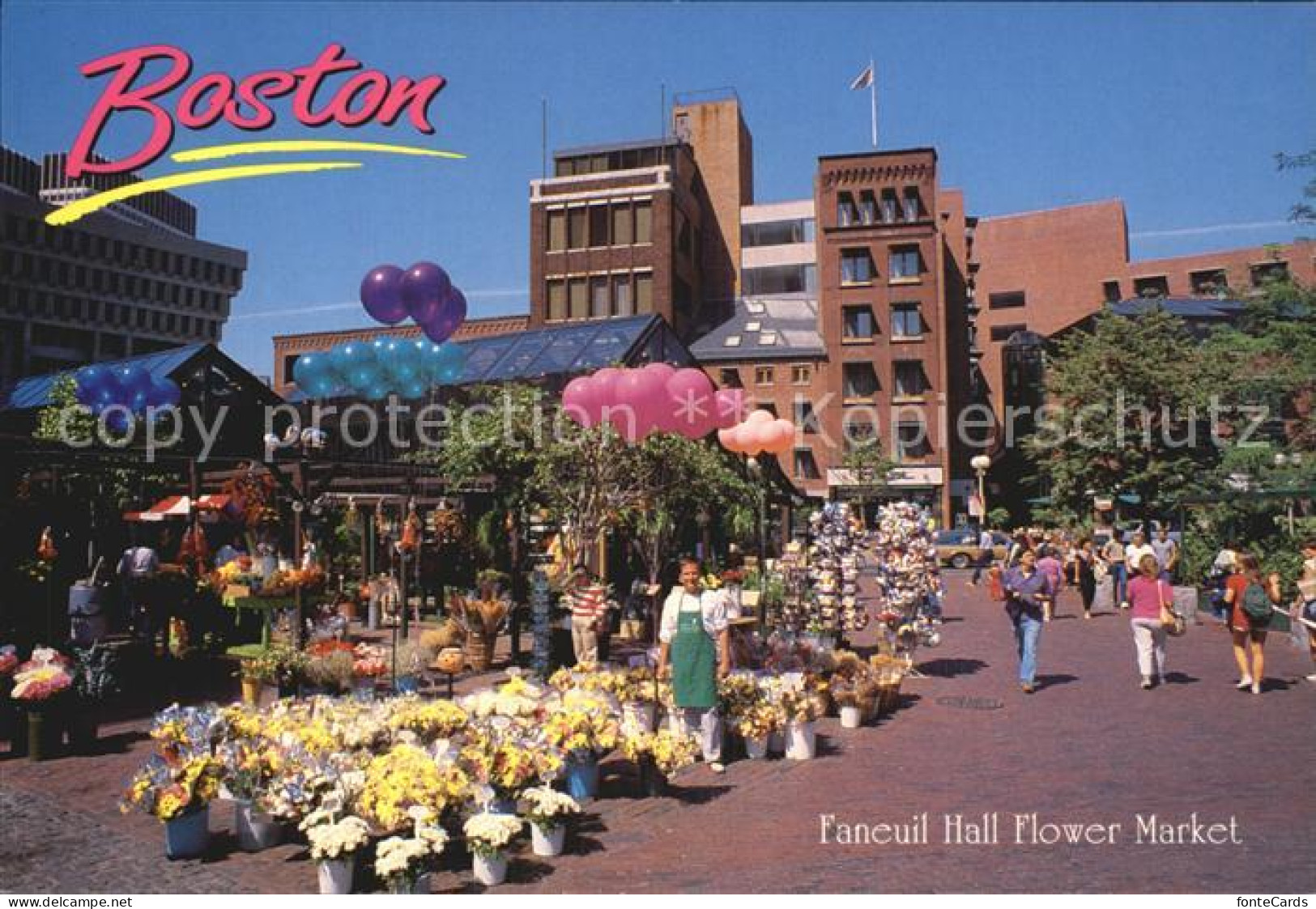 72556285 Boston_Massachusetts Faneuil Hall Flower Market - Altri & Non Classificati