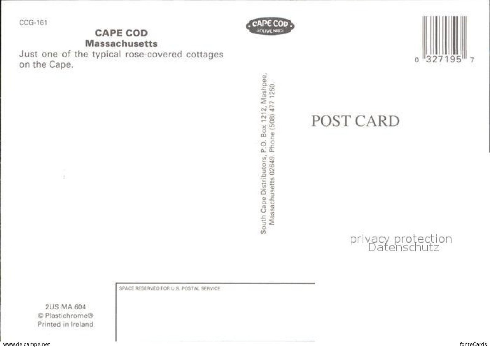 72555777 Cape Cod Mass. Typisches Haus Cape Cod Mass. - Autres & Non Classés