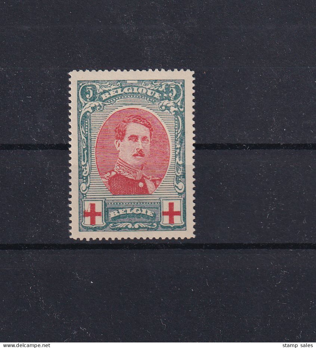 België N°132-V3 (Rechter Epaulet Gedraaid) MNH ** COB € 90,00 SUPERB - 1901-1930