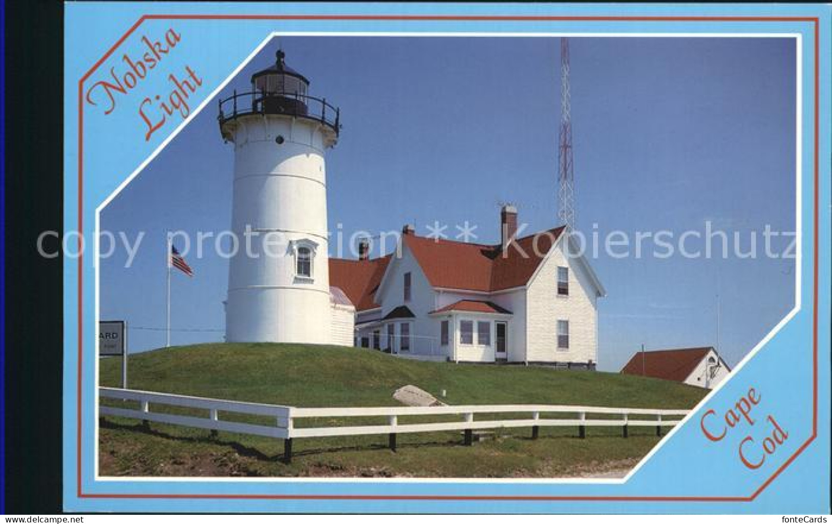 72555738 Cape Cod Mass. Nobska Light Cape Cod Mass. - Altri & Non Classificati