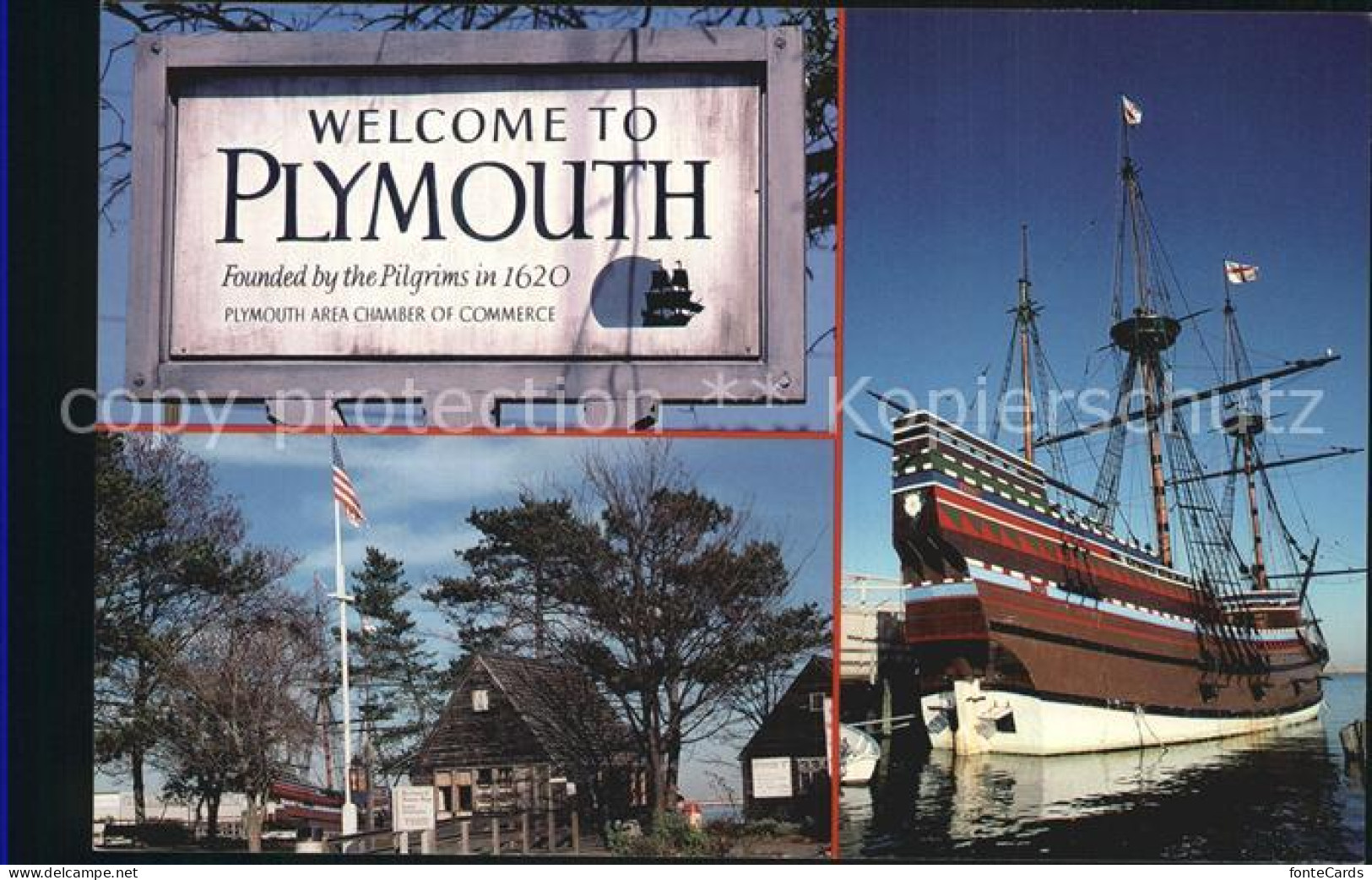 72555736 Plymouth_Massachusetts Mayflower II - Autres & Non Classés