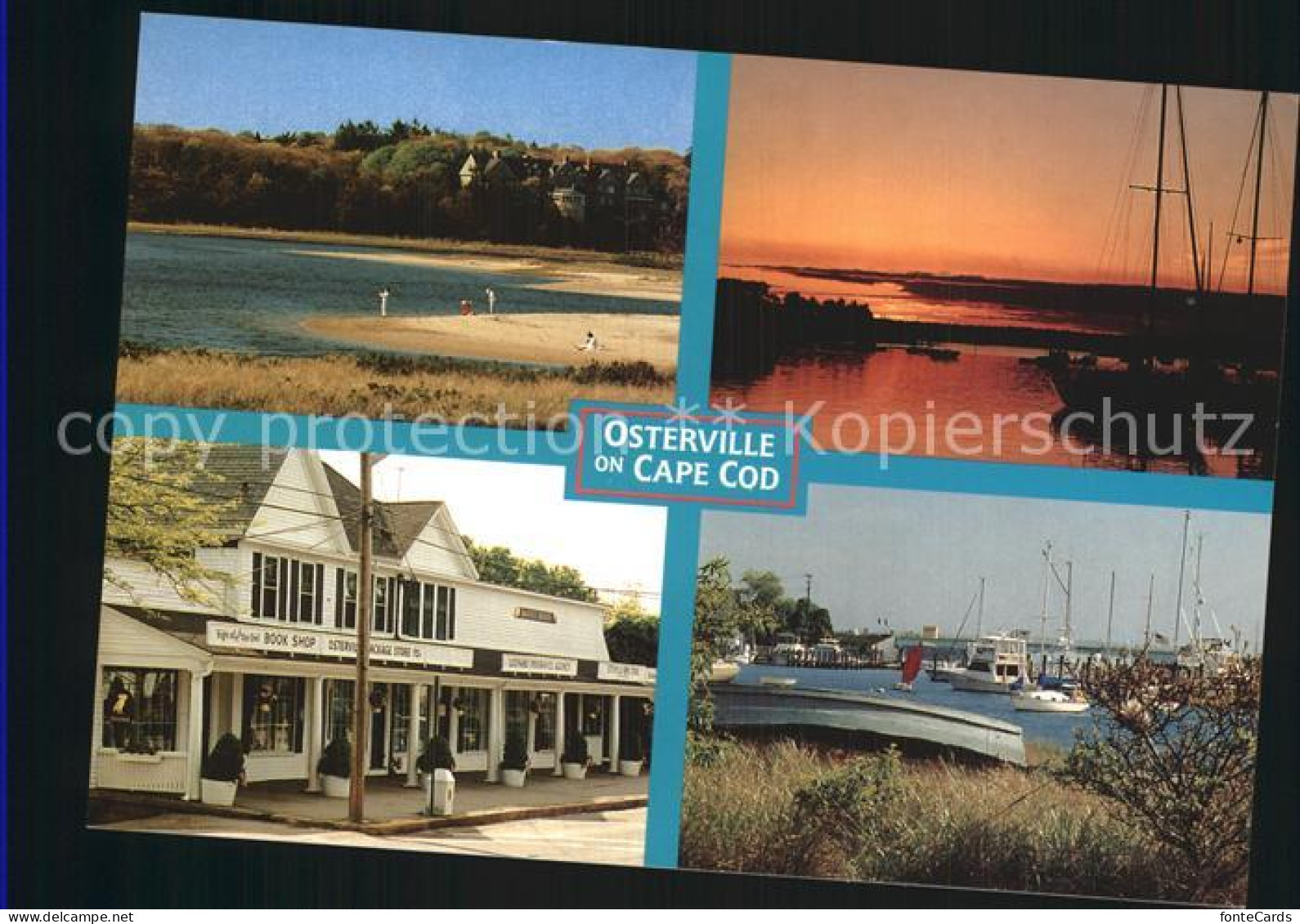 72555734 Cape Cod Mass. Dowses Beach Town Center North Bay The Harbor Cape Cod M - Other & Unclassified