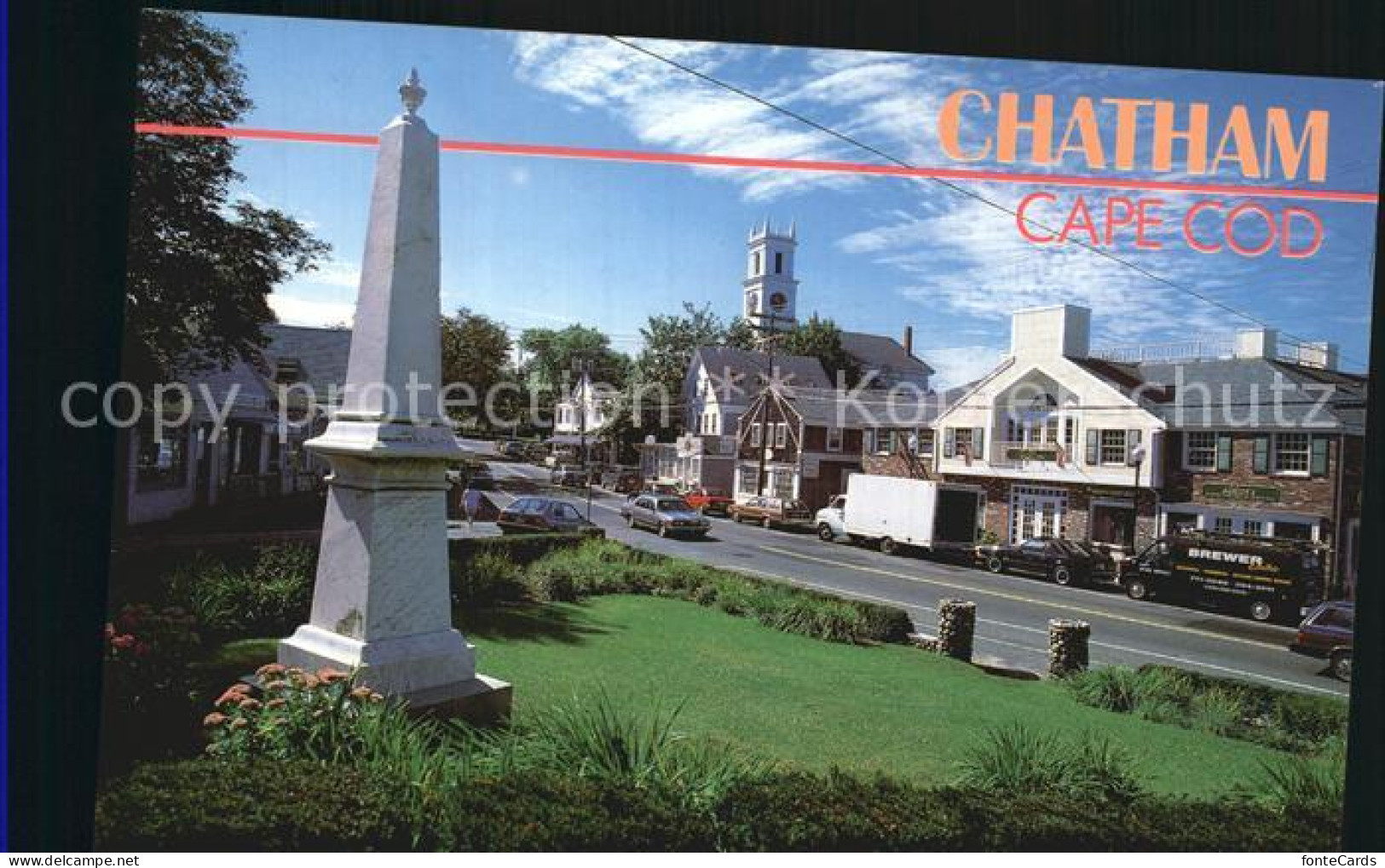 72555733 Cape Cod Mass. Chatham Town Center Cape Cod Mass. - Sonstige & Ohne Zuordnung